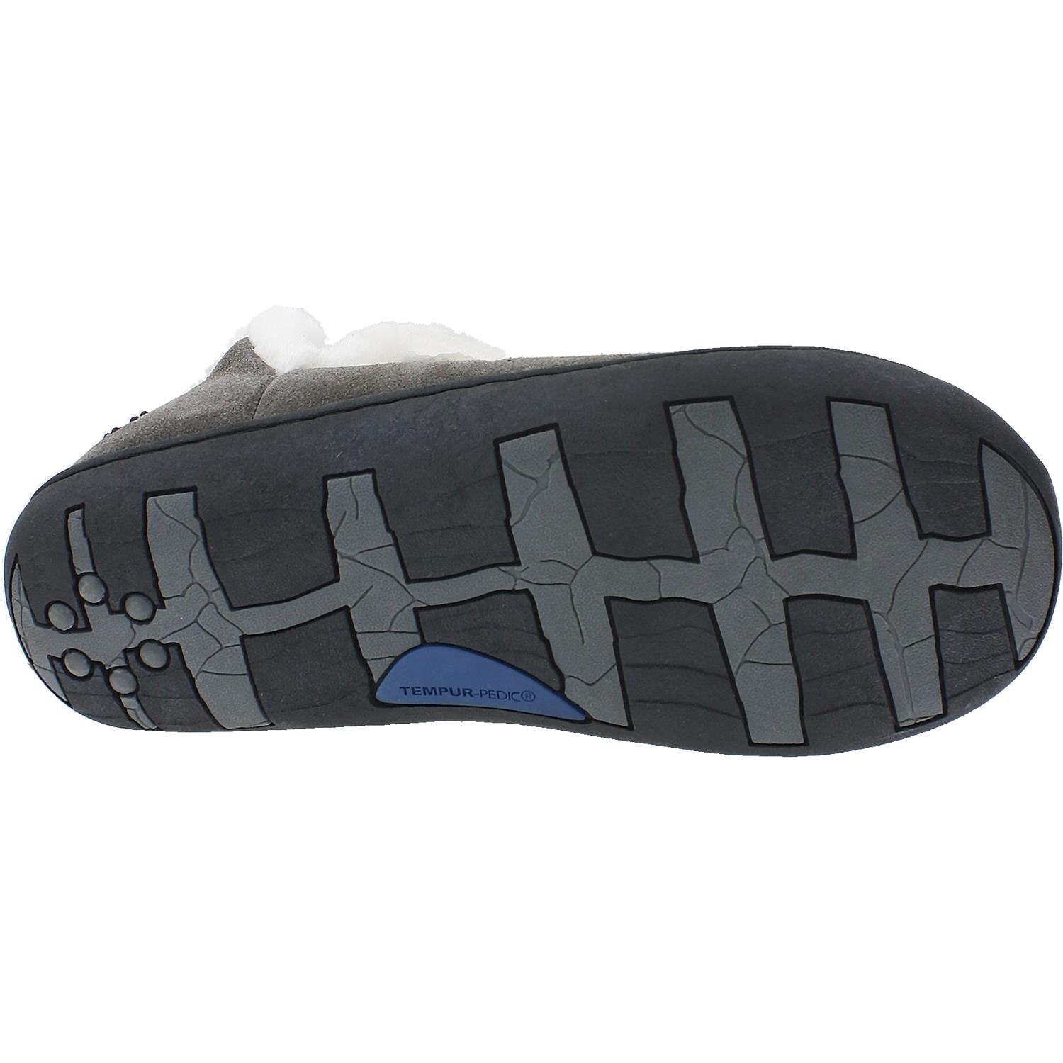 Tempur-Pedic Vallery Women's Tempur-Pedic Slippers Grey Suede