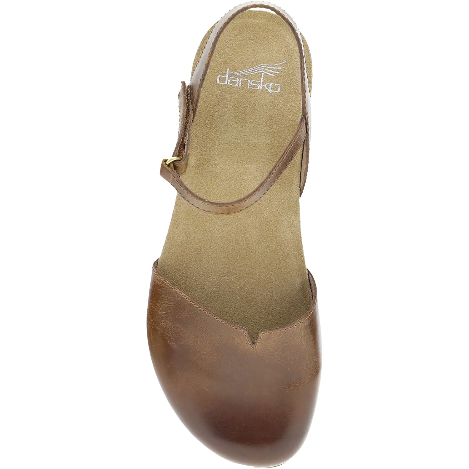 Dansko Rowan Women's Shoes Tan Waxy Burnished Nubuck