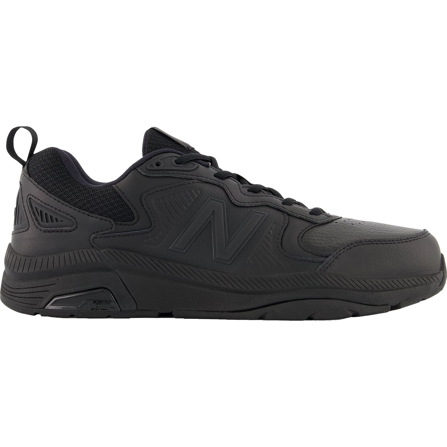 New Balance MX857AM3 Men's Training Shoes Black Leather