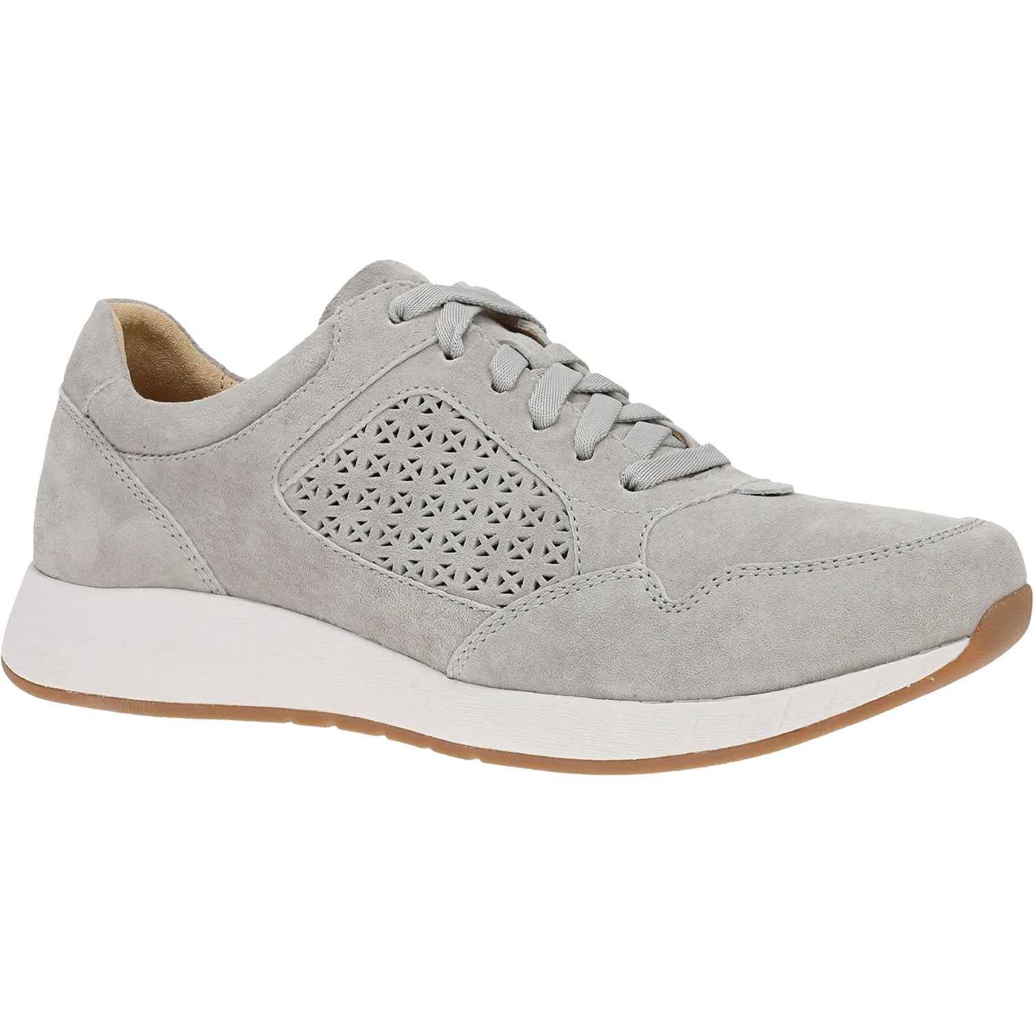 Dansko Catie Women's Sporty Lace Up Shoes Grey Suede