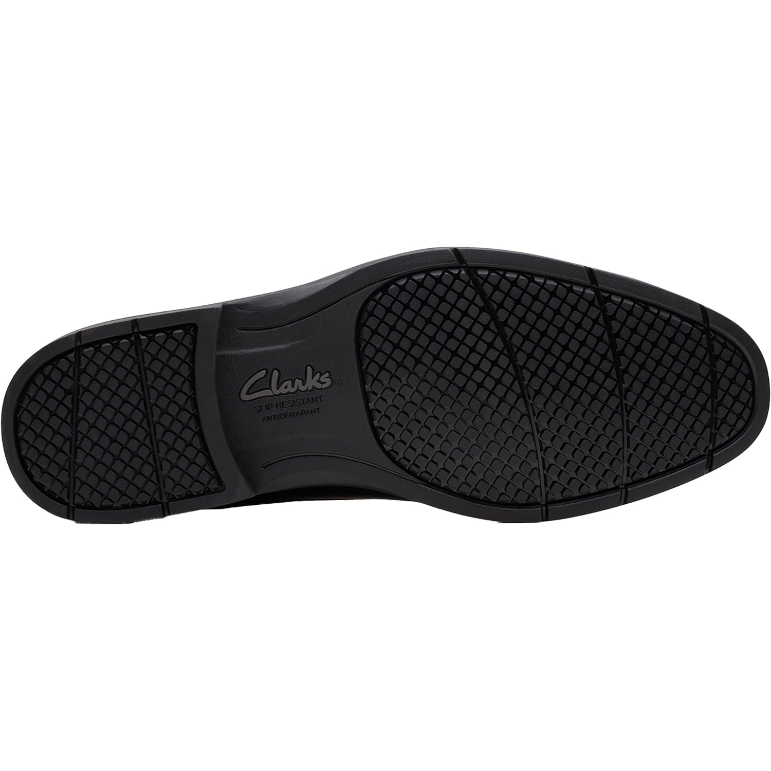 Clarks Eldredge Plain Men's Dress Shoes Black Leather