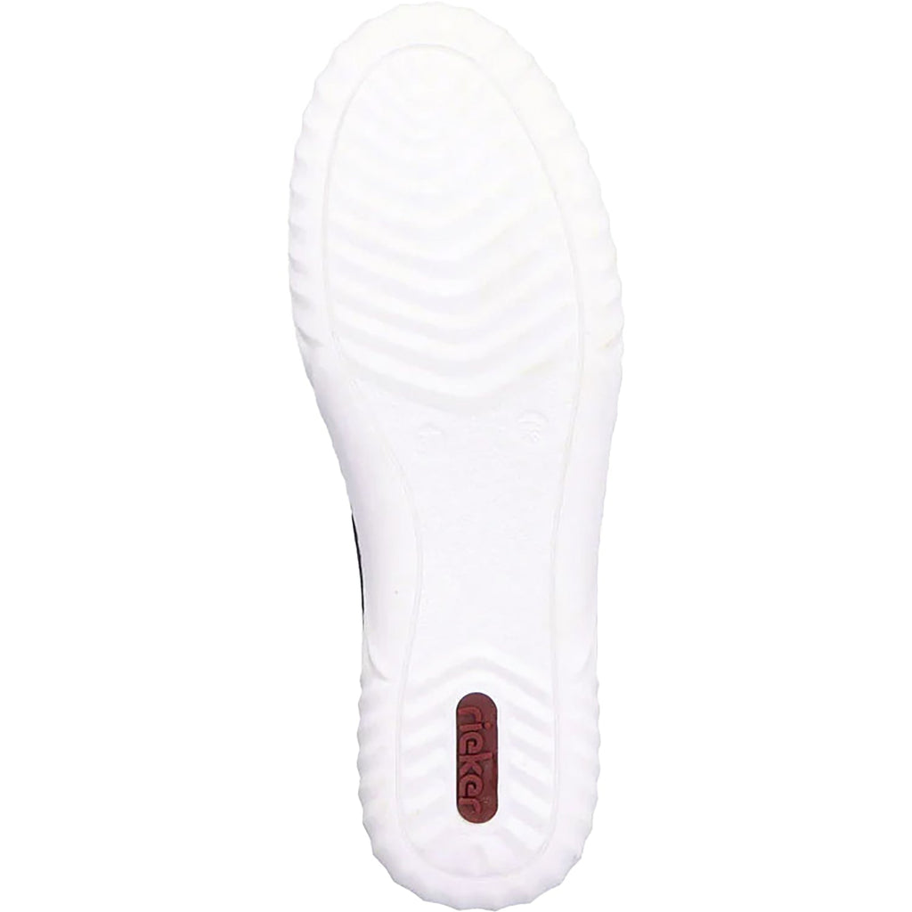 Rieker N0955-00 Edna 55 Women's Slip Ons Black Synthetic