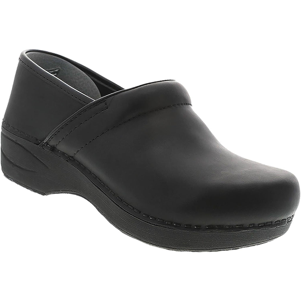 Dansko XP 20 Waterproof Women's Waterproof Clogs Black Pull Up Leather