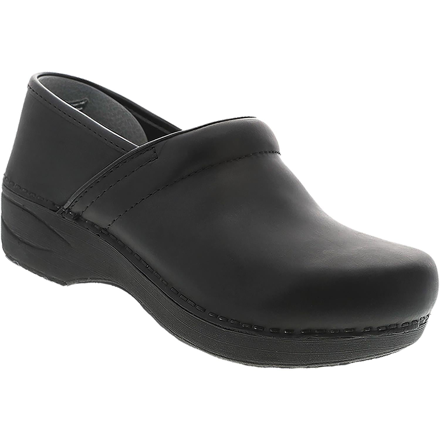 Dansko XP 20 Waterproof Women's Waterproof Clogs Black Pull Up Leather