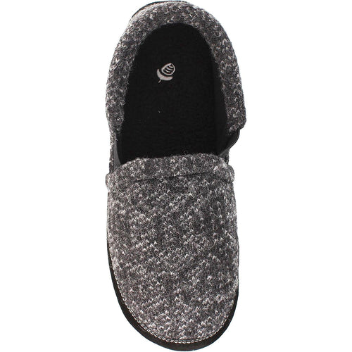 Acorn Fave Gore Men's Slippers Charcoal Tweed Wool