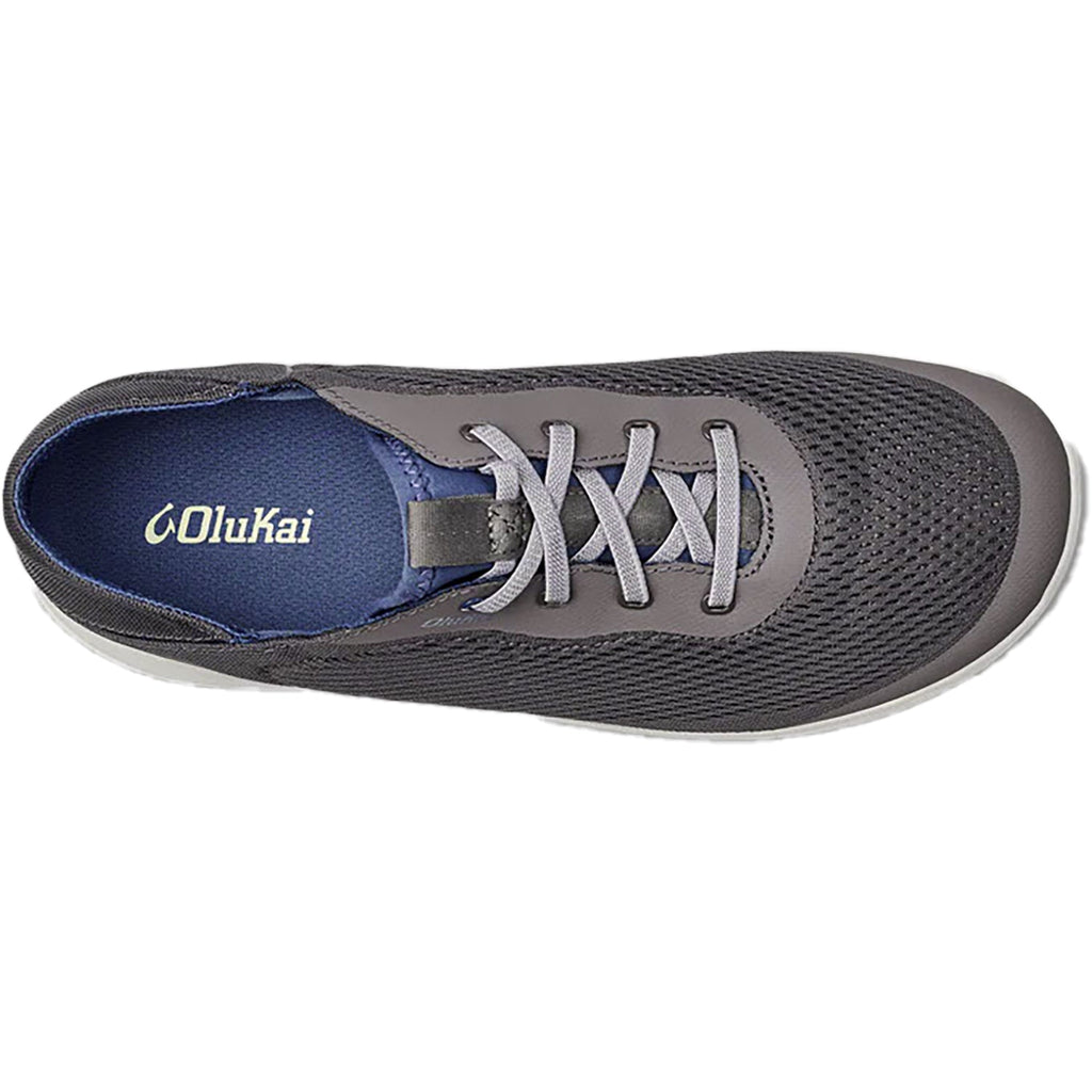 OluKai Moku Pae Mesh Men's Walking Shoes Pavement/Vintage Blue