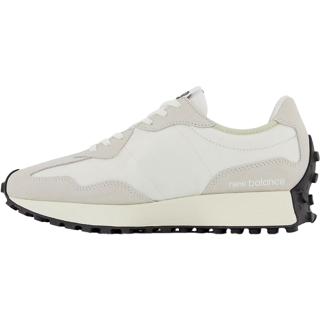 New Balance WS327FE Women's Athletic Shoes Sea Salt/White/Black Suede