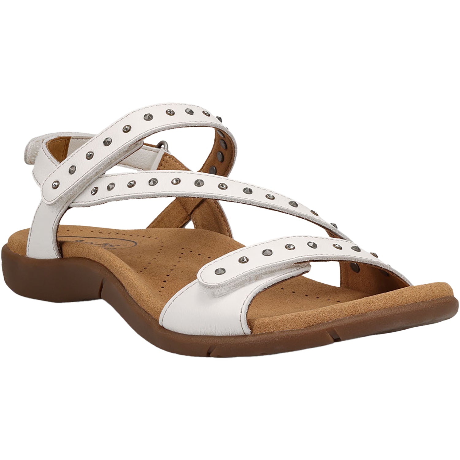 Taos Dazzle Women's Sandals White Leather