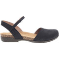 Dansko Rowan Women's Shoes Black Nubuck