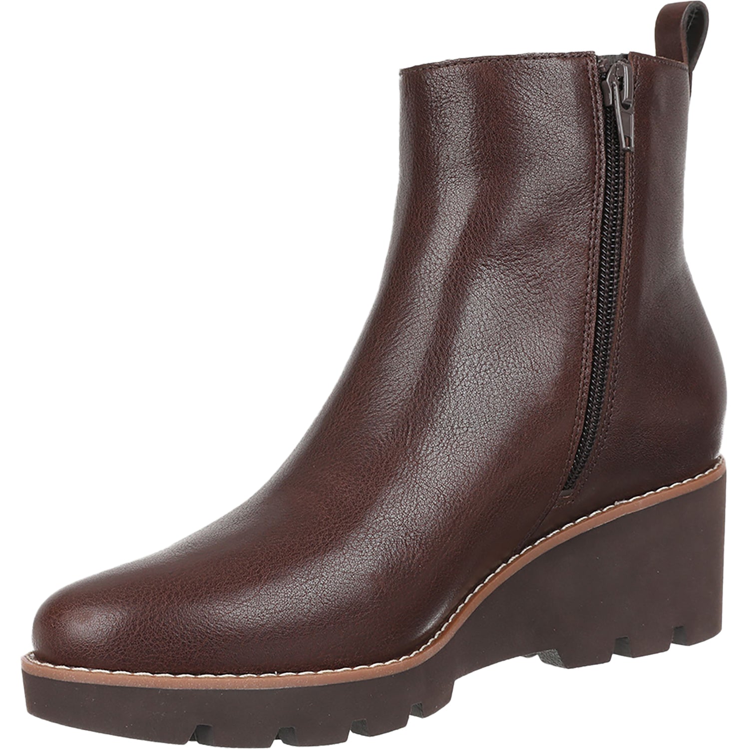 Vionic Aria Water Resistant Women's Boots Dark Brown Leather
