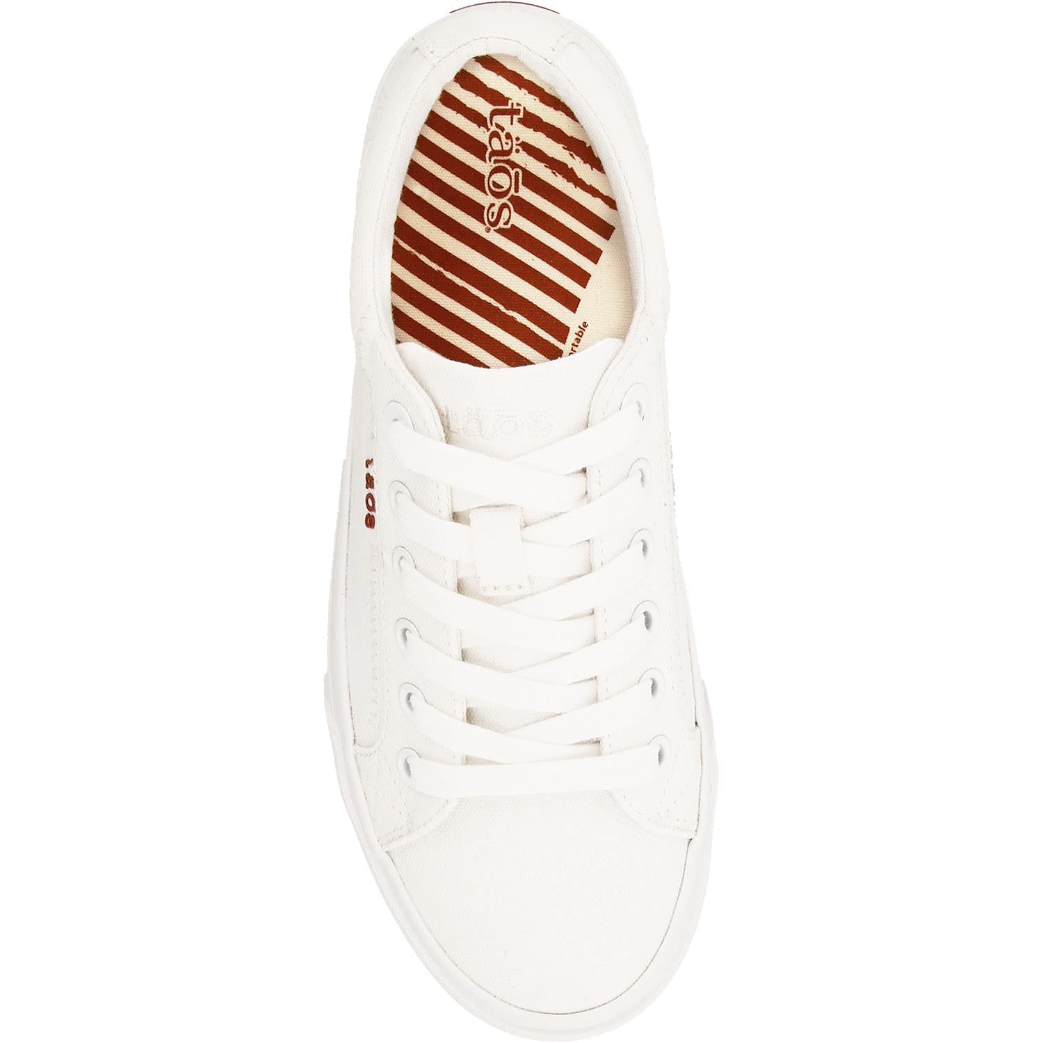 Taos Plim Soul Women's Sneakers White Canvas