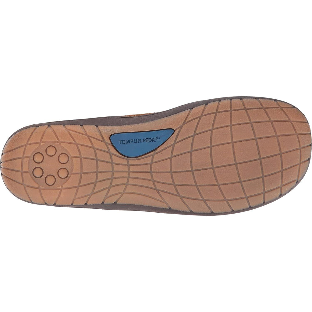Tempur-Pedic Therman Men's Slippers Chestnut Suede