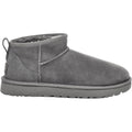 UGG Classic Ultra Mini Women's Boots Grey Sheepskin