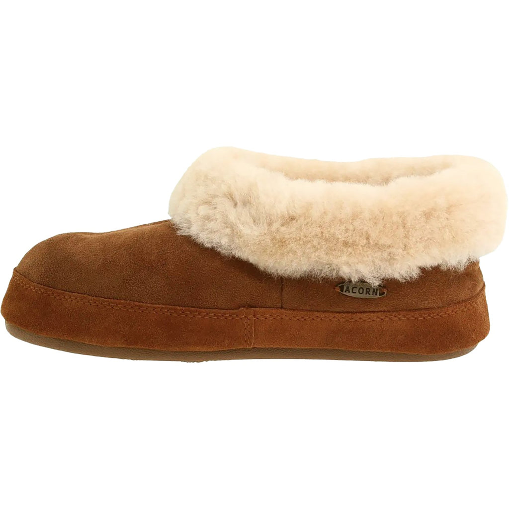 Acorn Oh Ewe Sheepskin Women's Slippers Walnut