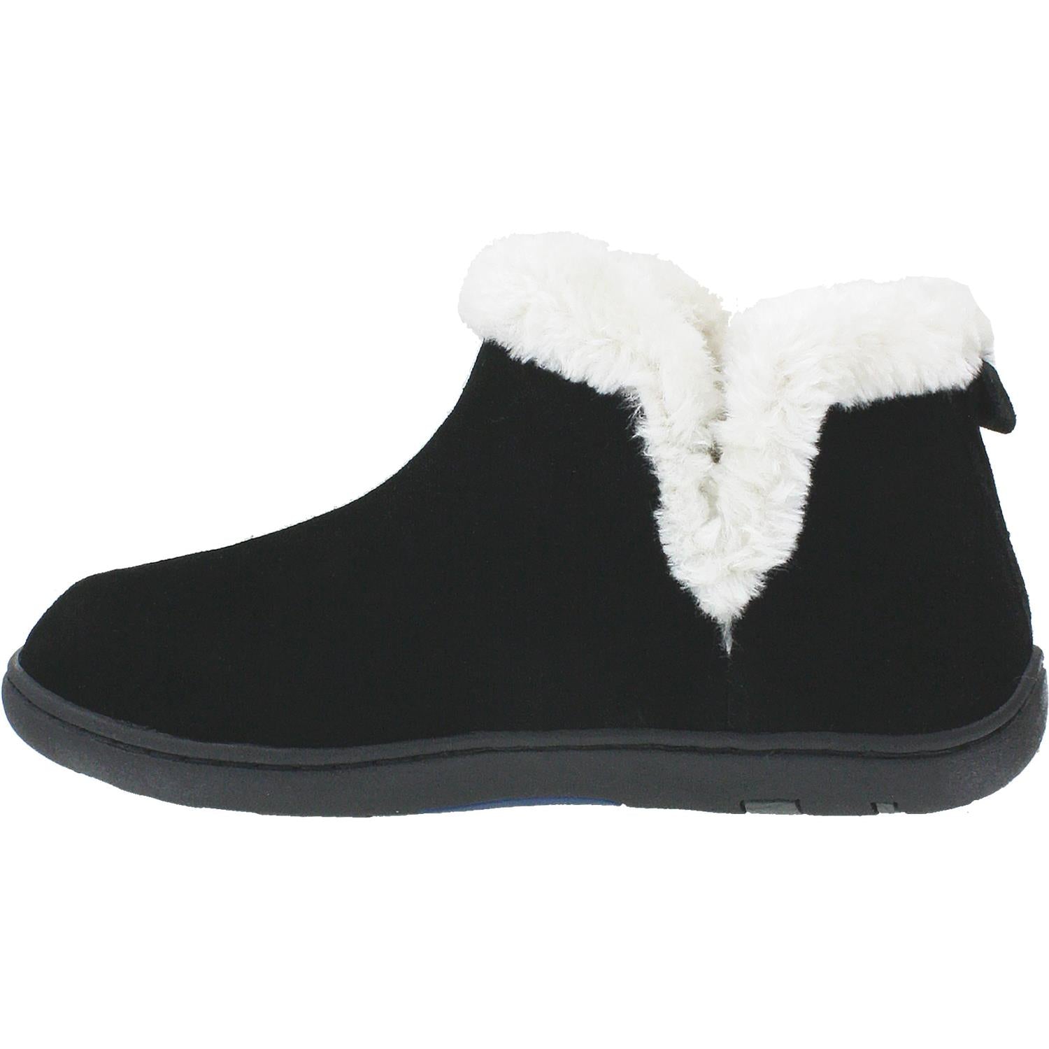 Tempur-Pedic Vallery Women's Tempur-Pedic Slippers Black Suede
