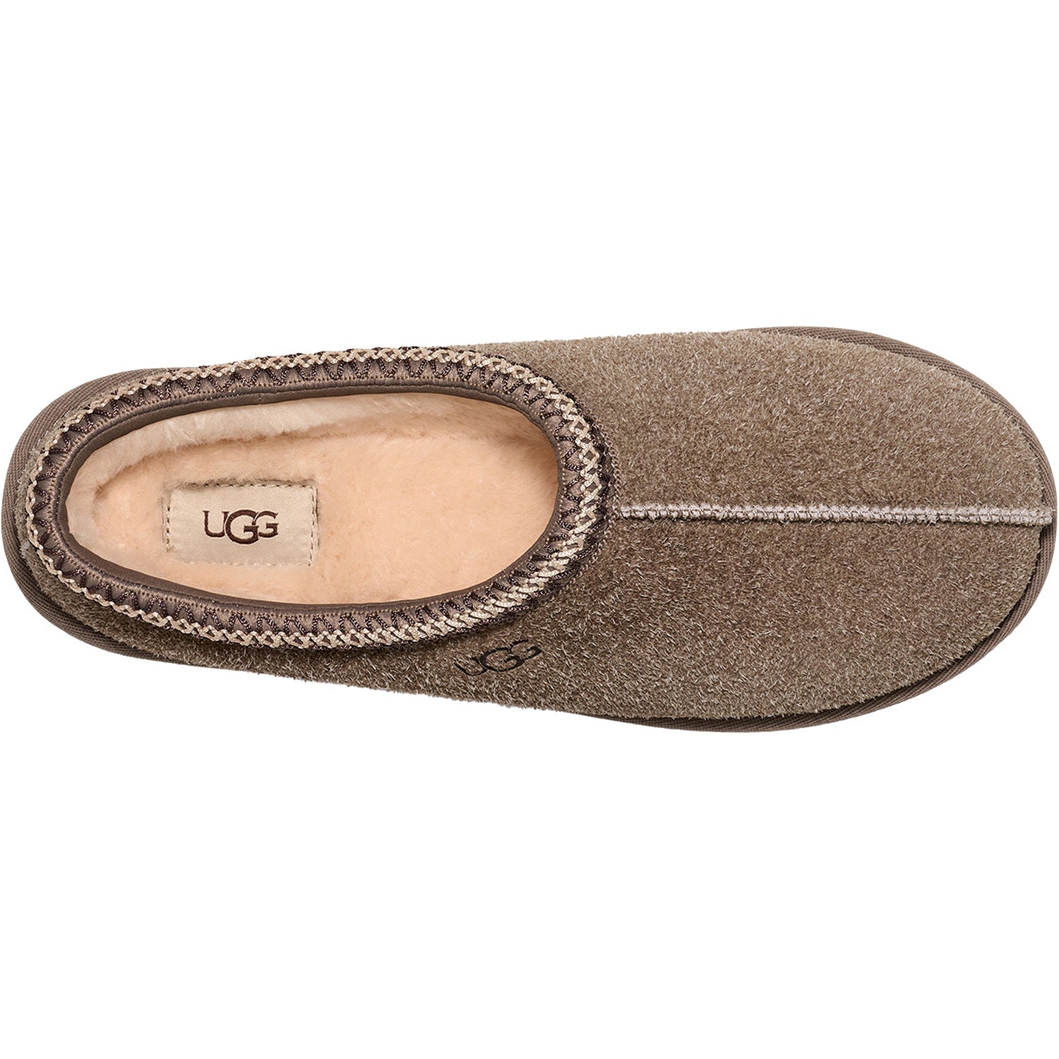 UGG Tasman Shaggy - Men's Slippers Open Back Smoke Plume