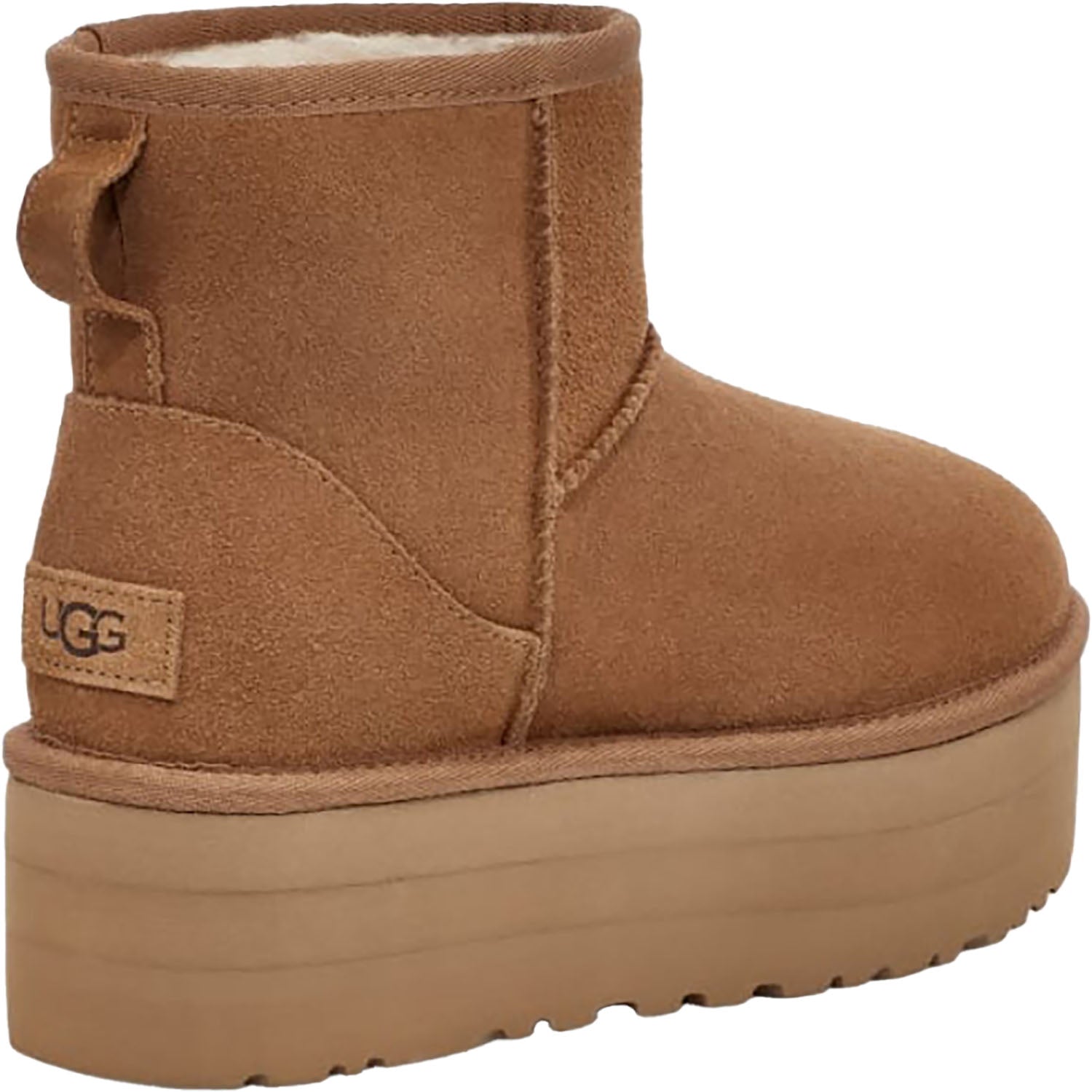 UGG Classic Mini Platform Women's Boots Chestnut Suede