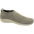 Naot Okahu Women's Slip On Shoes Women's Naot Okahu Taupe Knit Fabric