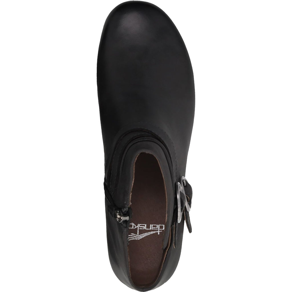 Dansko Faithe Women's Ankle Boots Black Burnished Nubuck