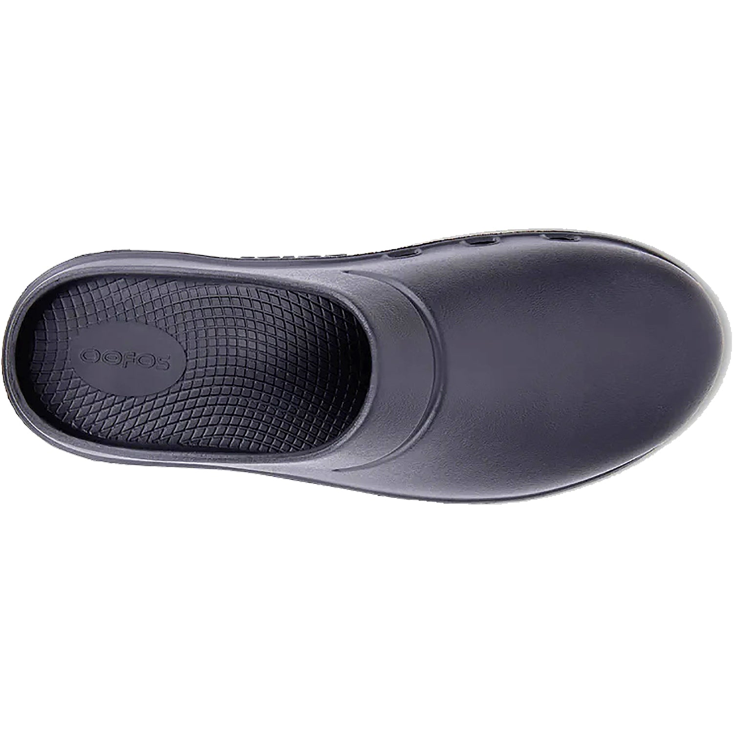 OOFOS OOcloog Unisex Open Back Clogs Black Matte Synthetic