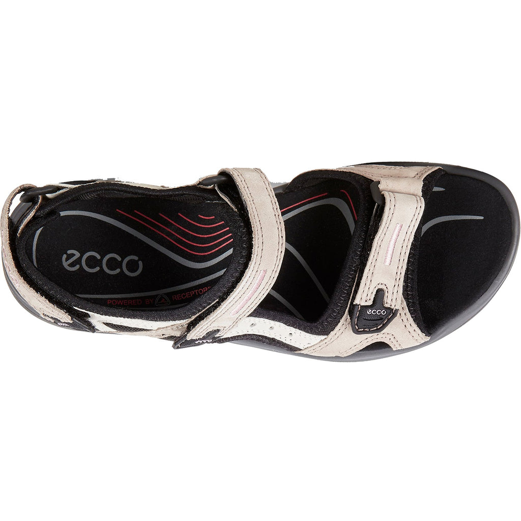 Ecco Offroad Yucatan Women's Outdoor Sandals  Atmosphere/Ice/White/Black Nubuck