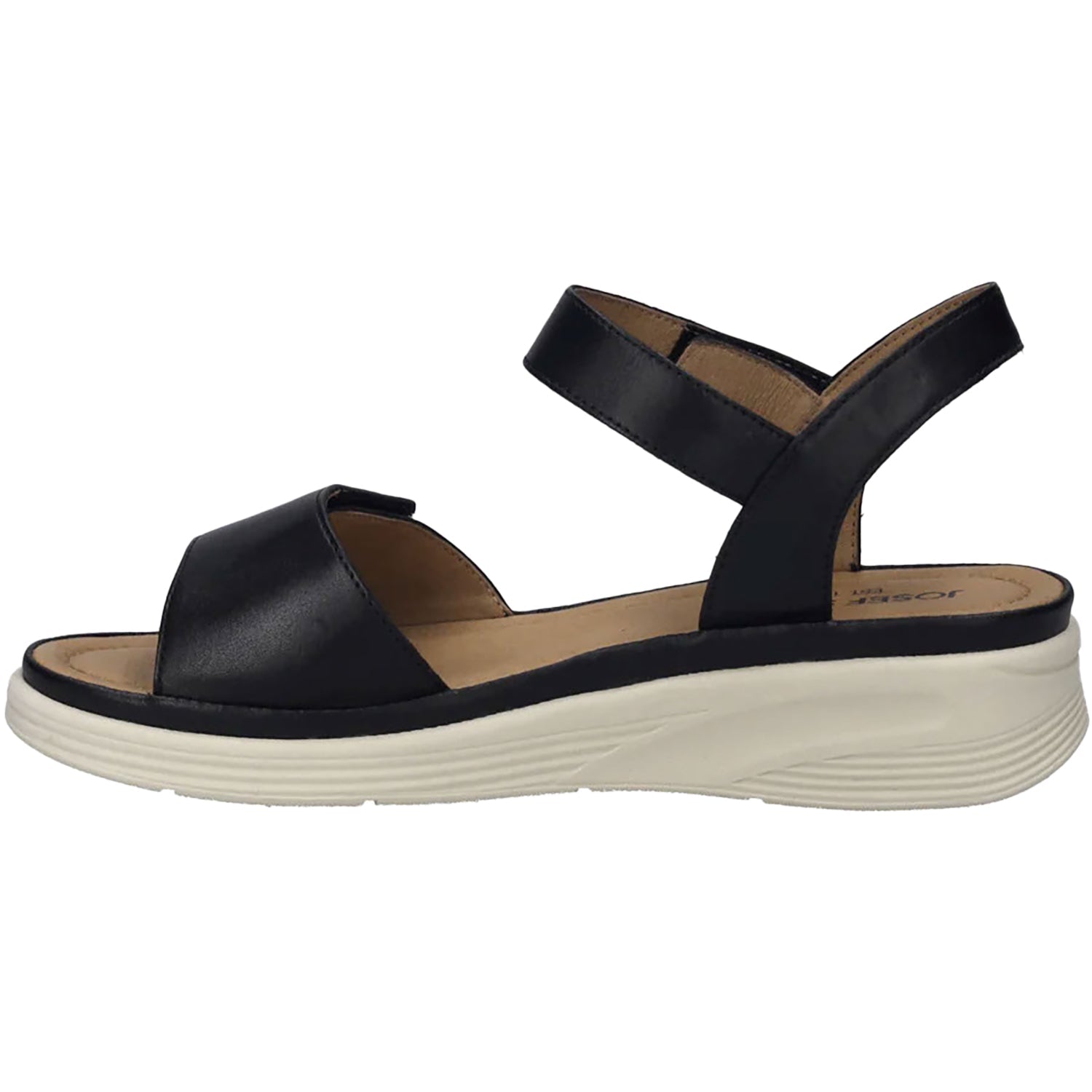 Josef Seibel Sevran 01 Women's Sandals Black Leather