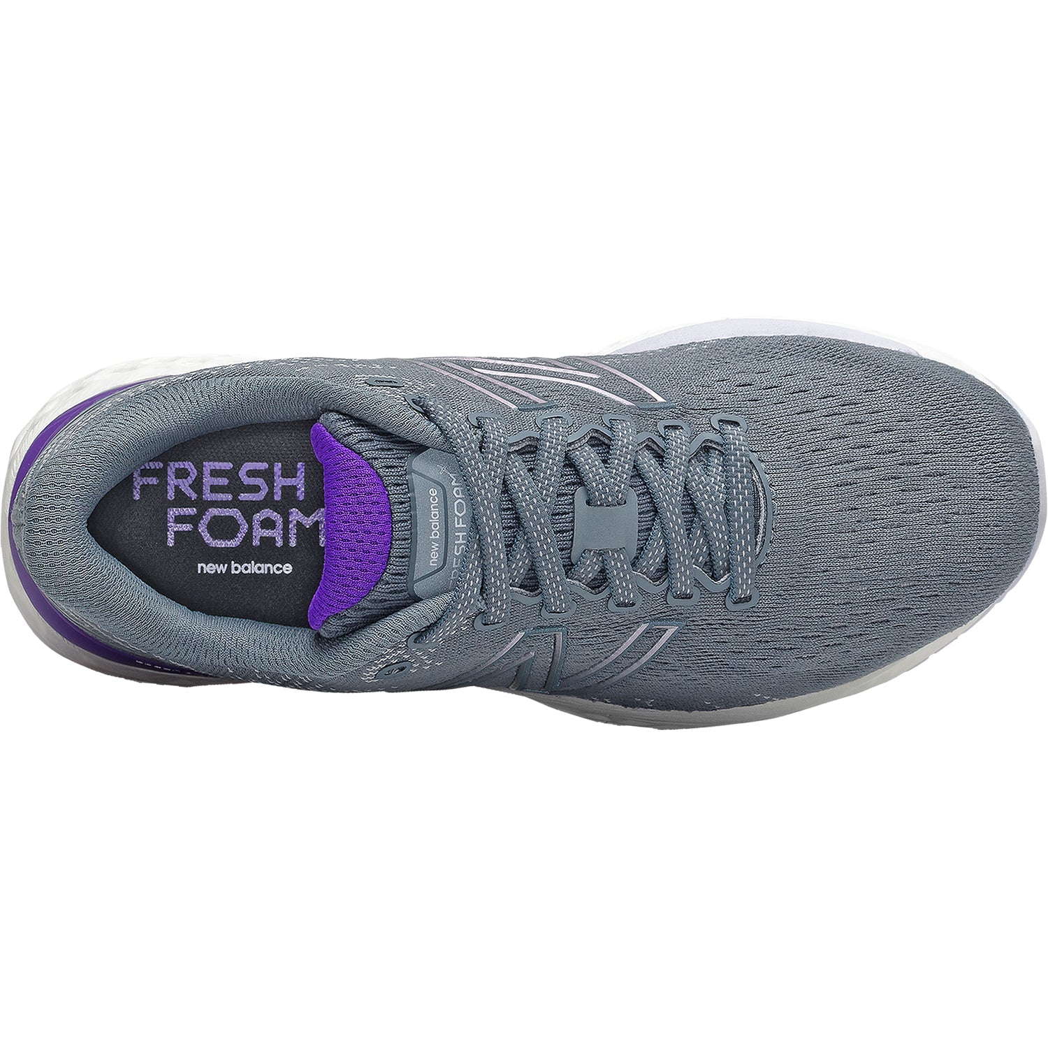 New Balance Fresh Foam W880D11 Women's Running Shoes Ocean Grey/Deep Violet Mesh