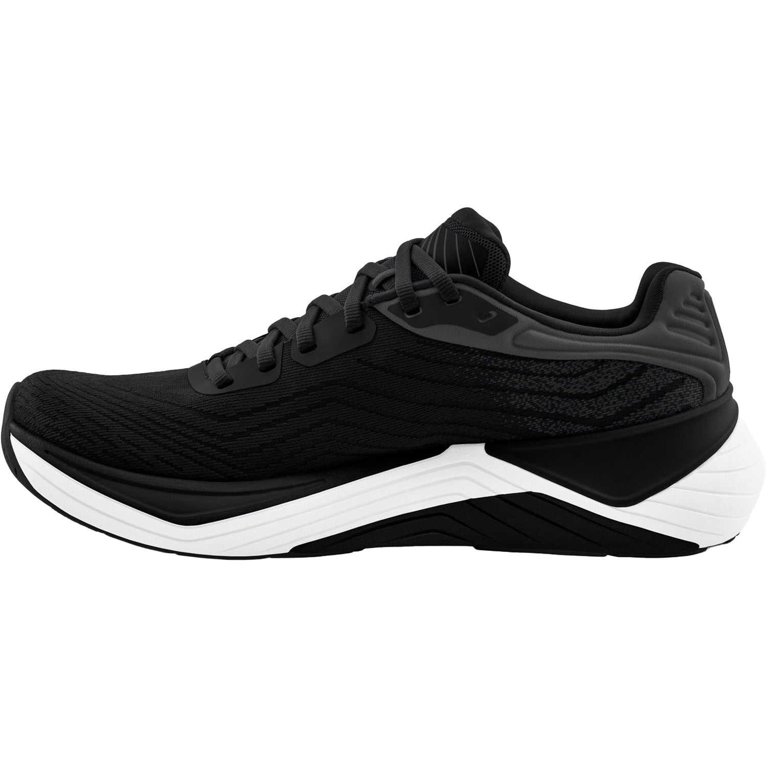 Topo Ultrafly 5 (Stability Support) Women's Athletic Shoes Black/White Mesh