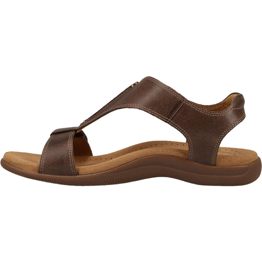Taos The Show Women's Sandals Mocha Leather
