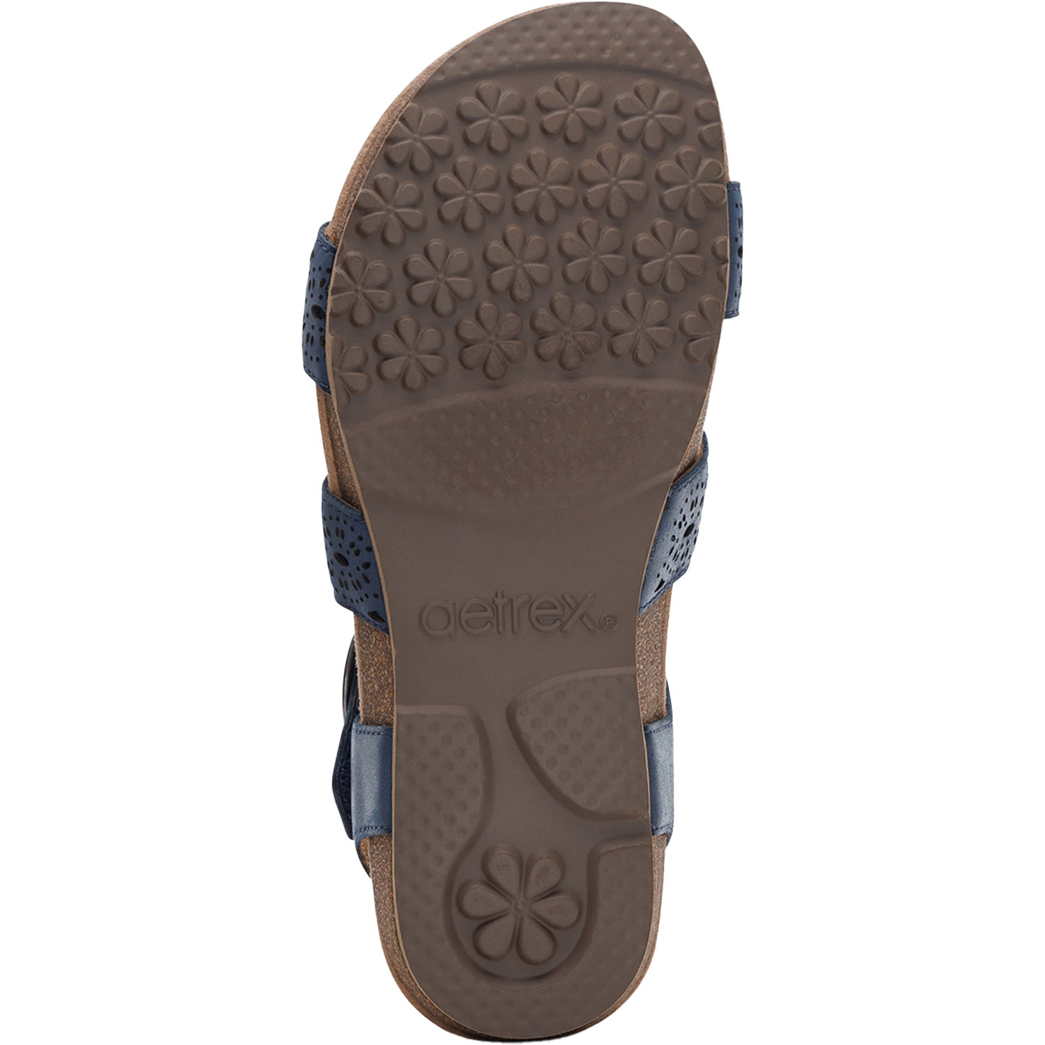Aetrex Lilly Women's Sandals Navy Cutout