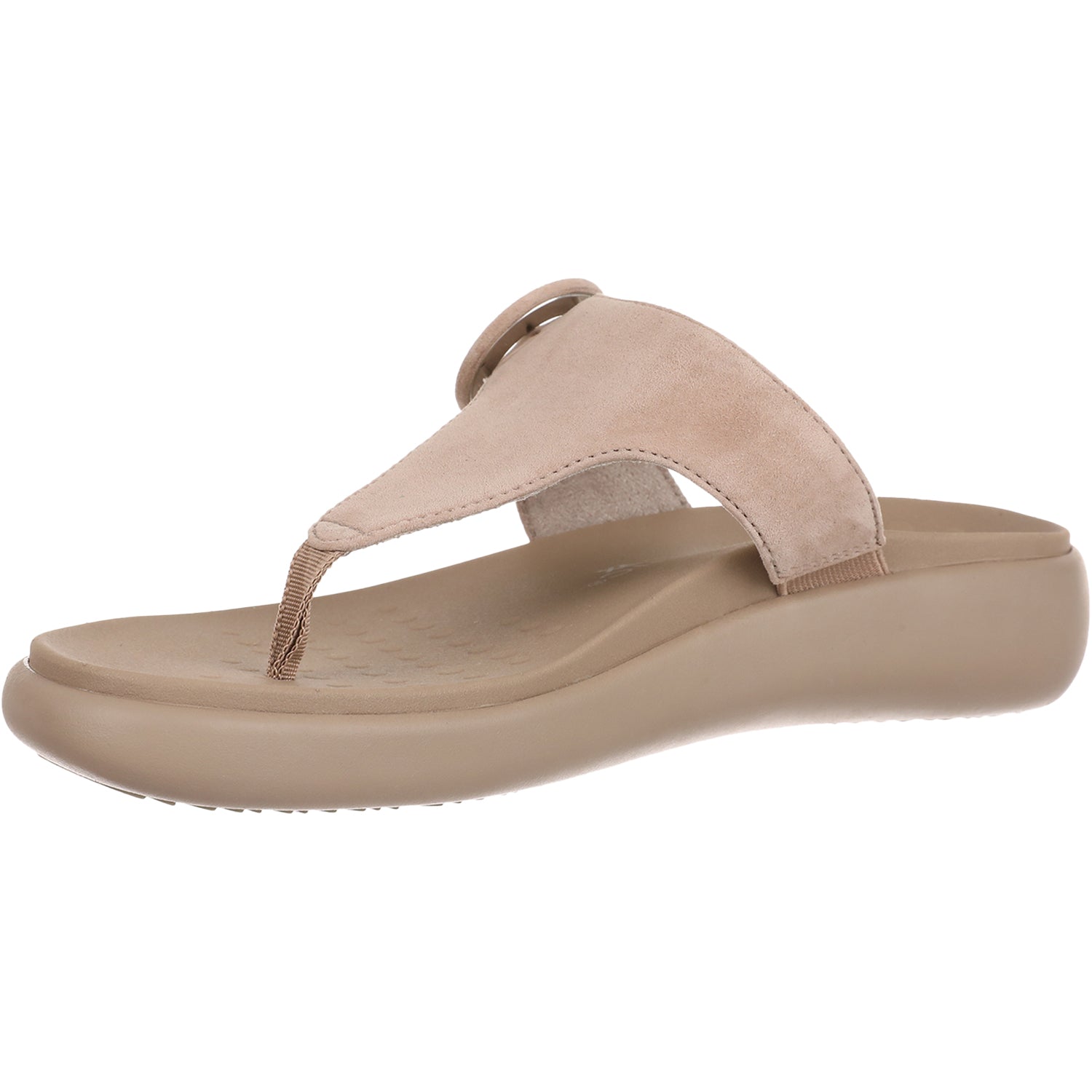 Vionic Activate RX Women's Thong Sandals Taupe Suede