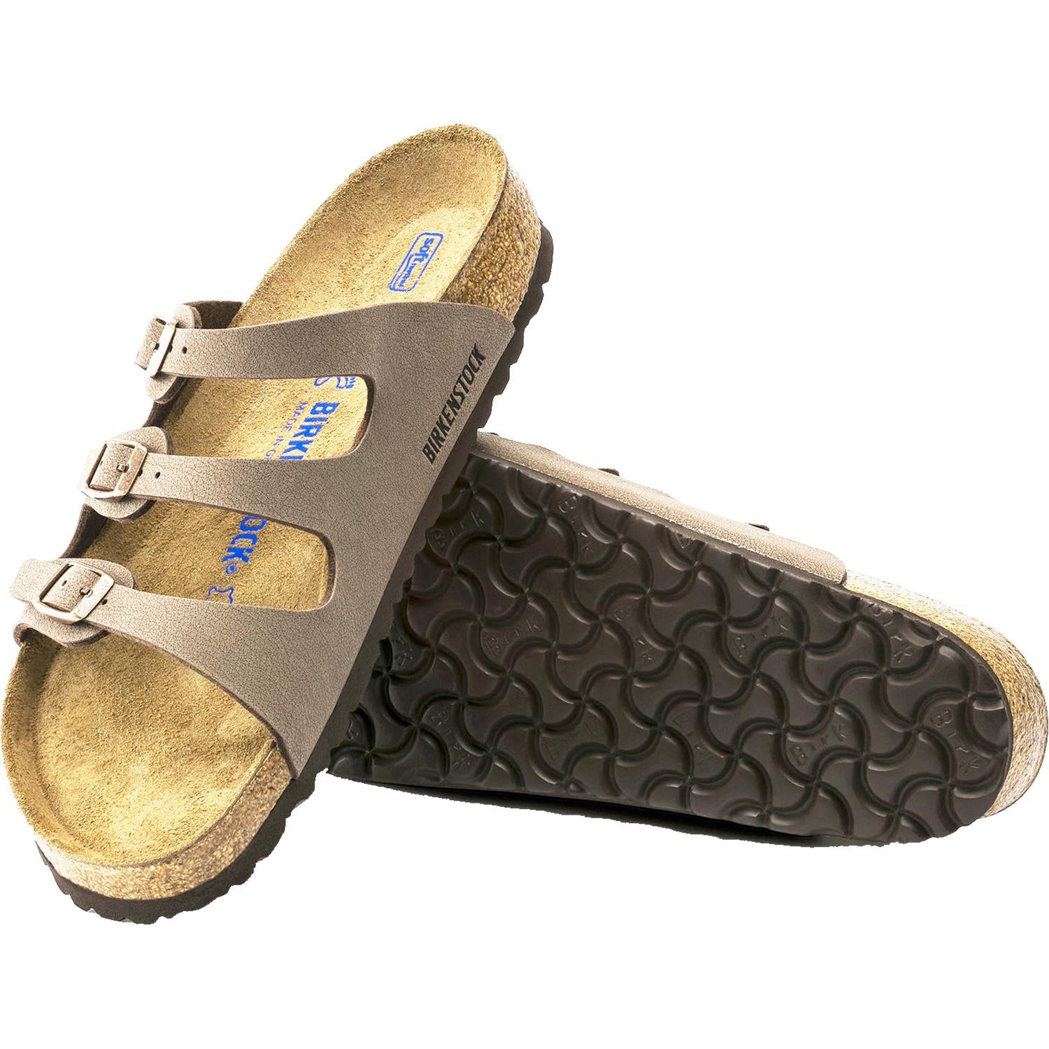 Birkenstock Florida Soft Footbed Women's Slide Sandals Mocha Birkibuc