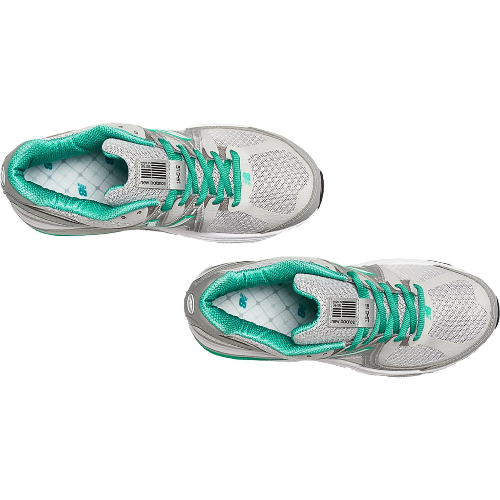 New Balance W1540SG2 Running (Stability Support) Women's Stability Support Shoes Silver/Green Synthetic/Mesh