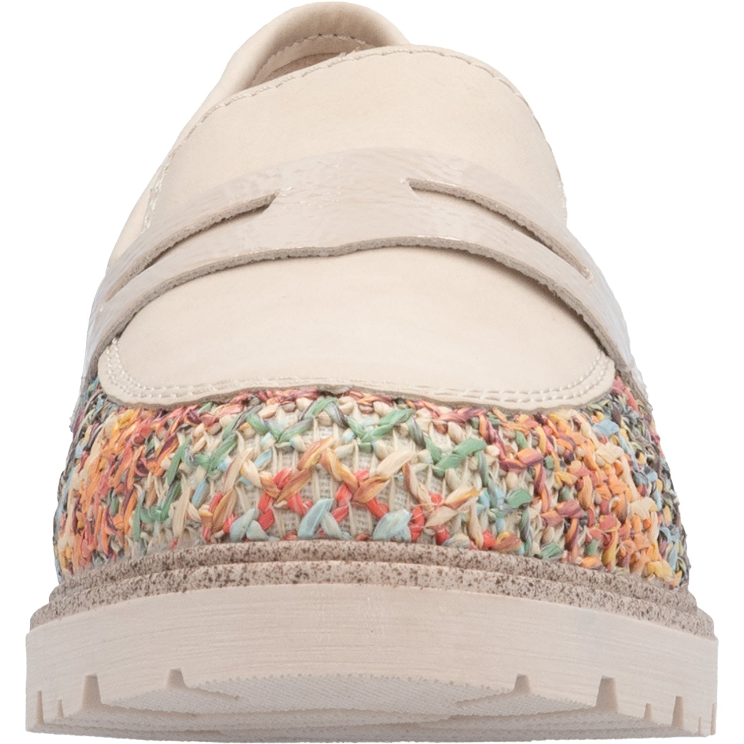 Rieker 45562-90 Gitta 62 Women's Slip Ons Traditional Perle Vegan/Patent Multi Woven