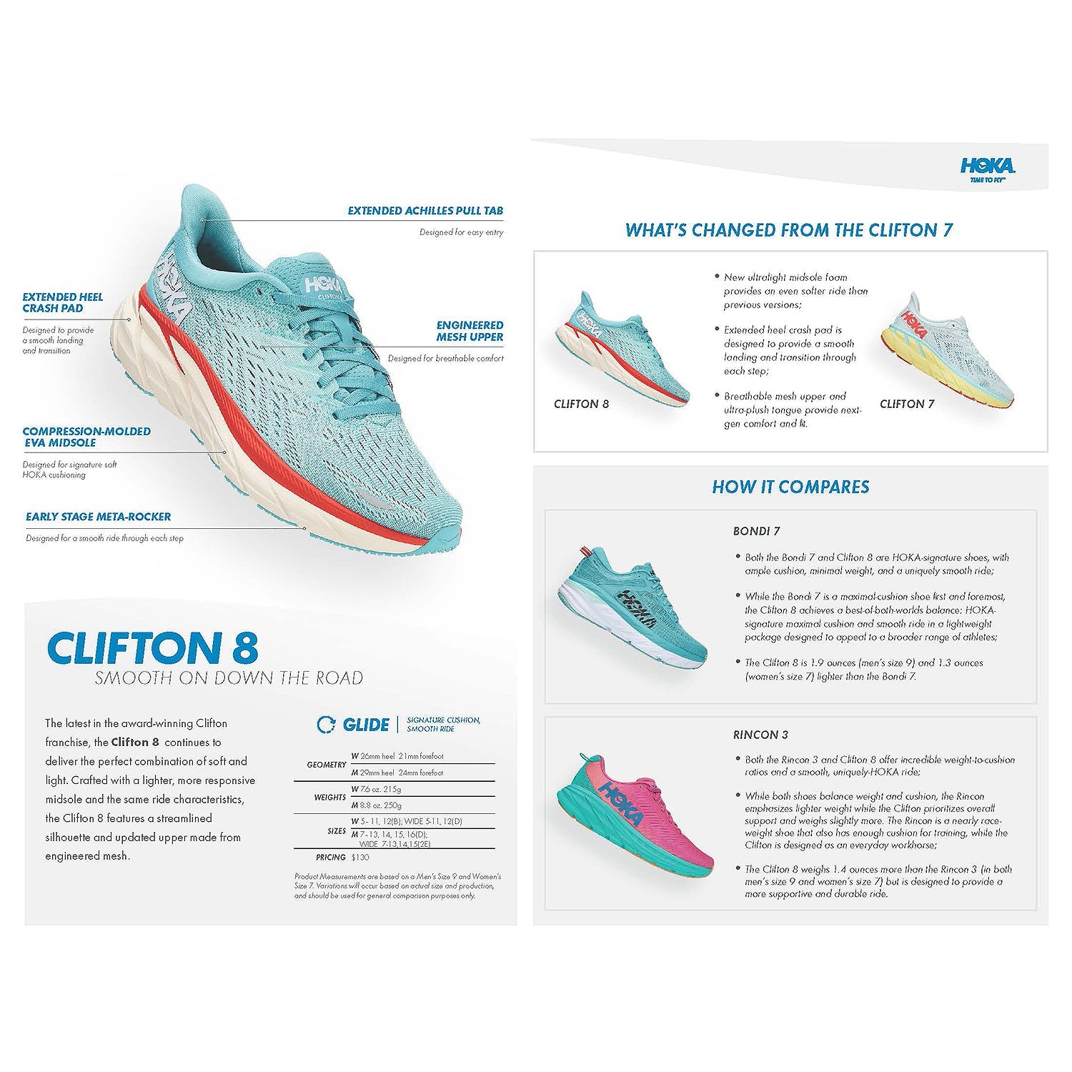 Hoka Clifton 9 (Neutral Support) Women's Running Shoes Black/Rose Gold Mesh