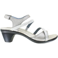 Naot Innovate Women's Dress Sandals Silver Threads Leather