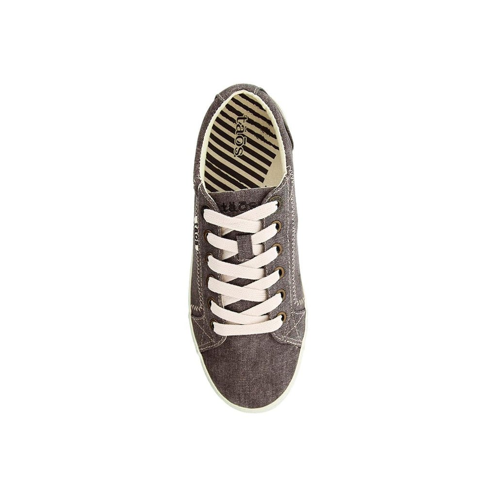 Taos Star Women's Walking Shoes Chocolate Washed Canvas