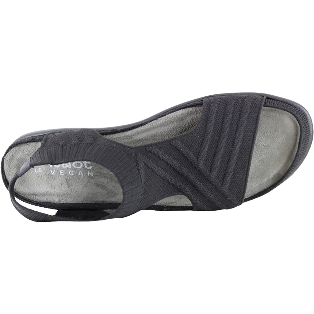 Naot Kawhia Knit Women's Sandals Black