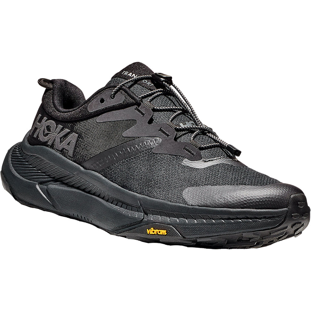 Hoka Transport Women's Shoes Black/Black Mesh