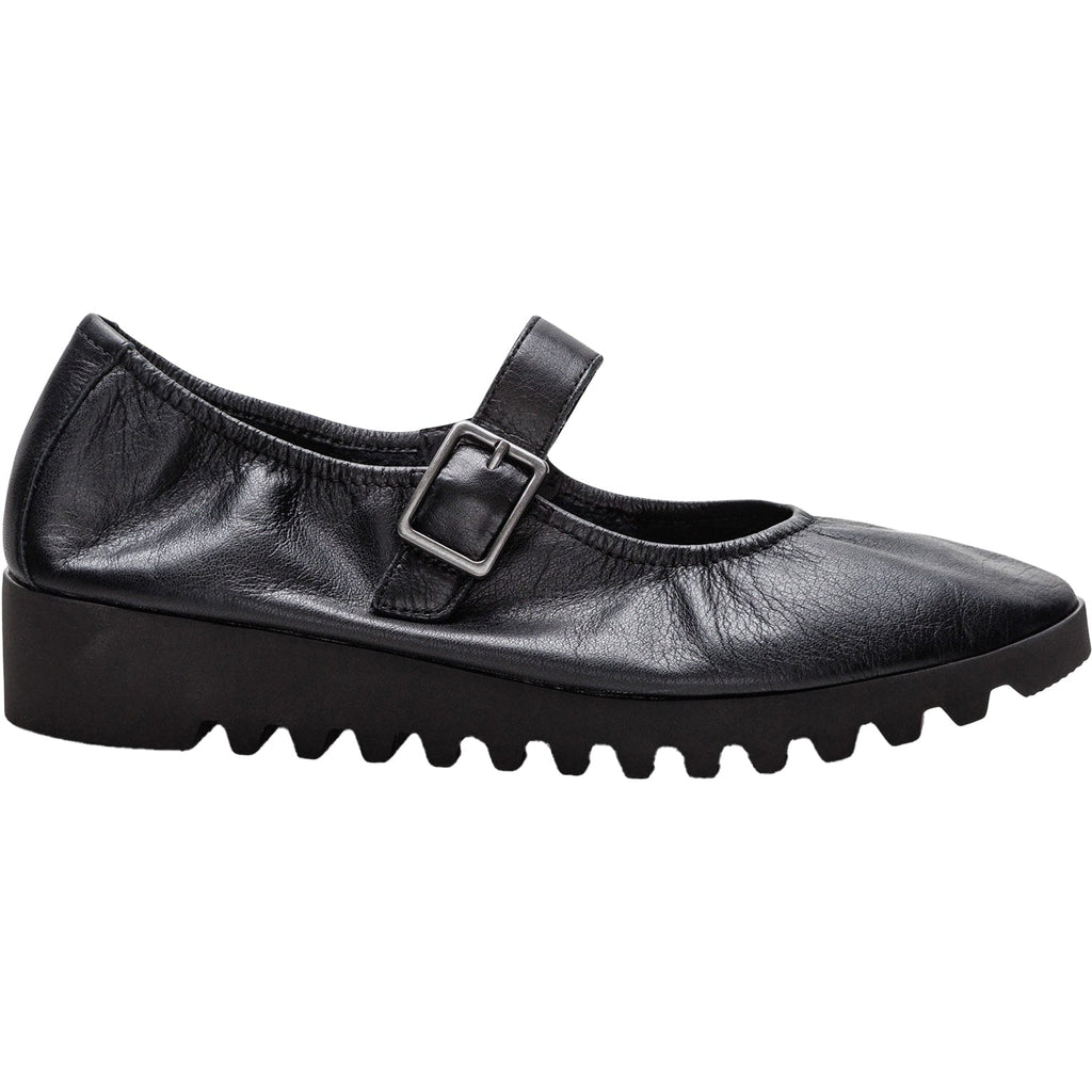 Aetrex Joanne Women's Mary Janes Black Leather