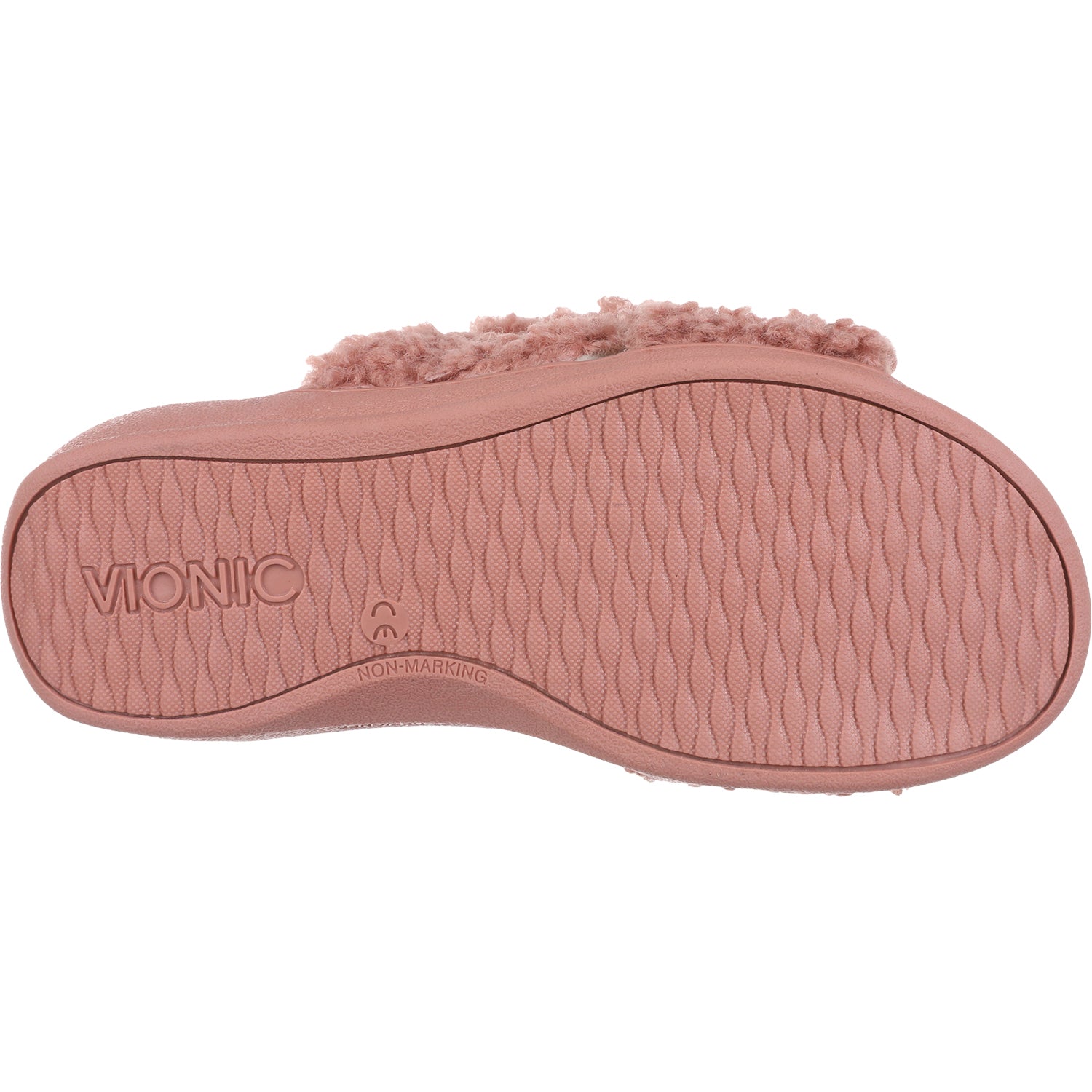 Vionic Relax II Women's Slippers Cinder Rose Shearling
