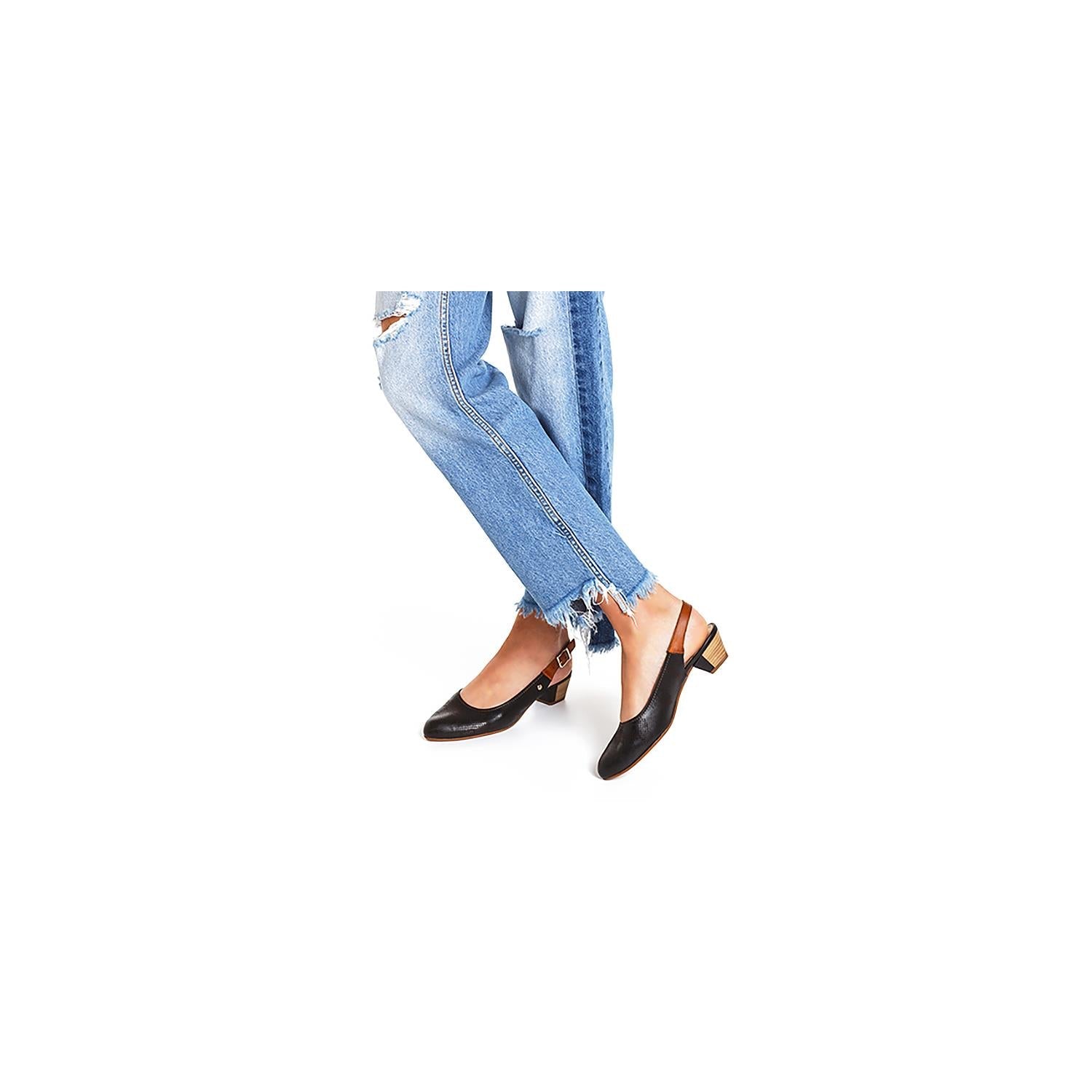Pikolinos Elba W3M-5681 Women's Black Leather