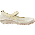 Naot Kirei Women's Mary Janes Linen/Stardust/Champagne Leather