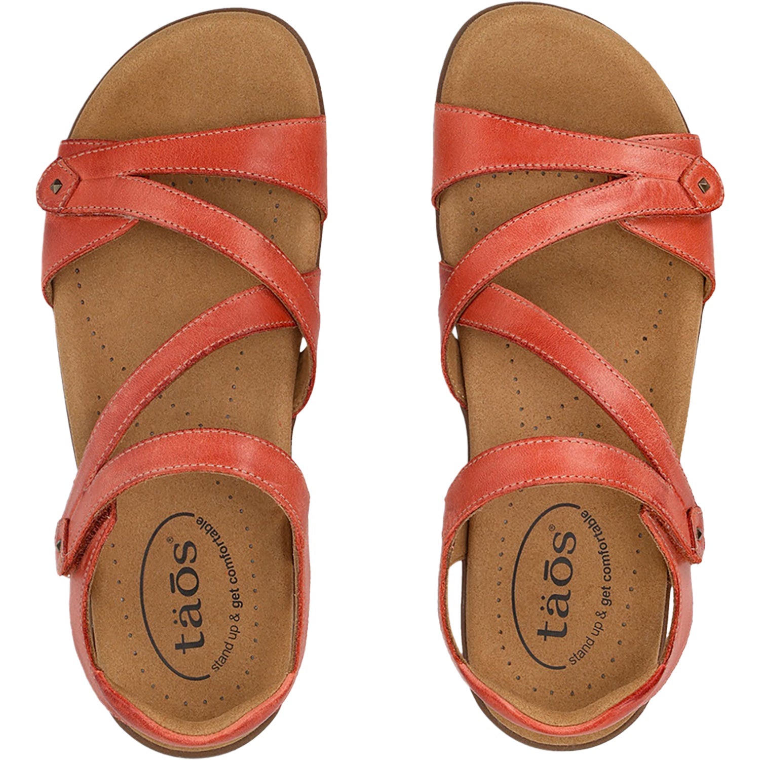 Taos Big Time Women's Ankle Strap Sandals Bruschetta Leather