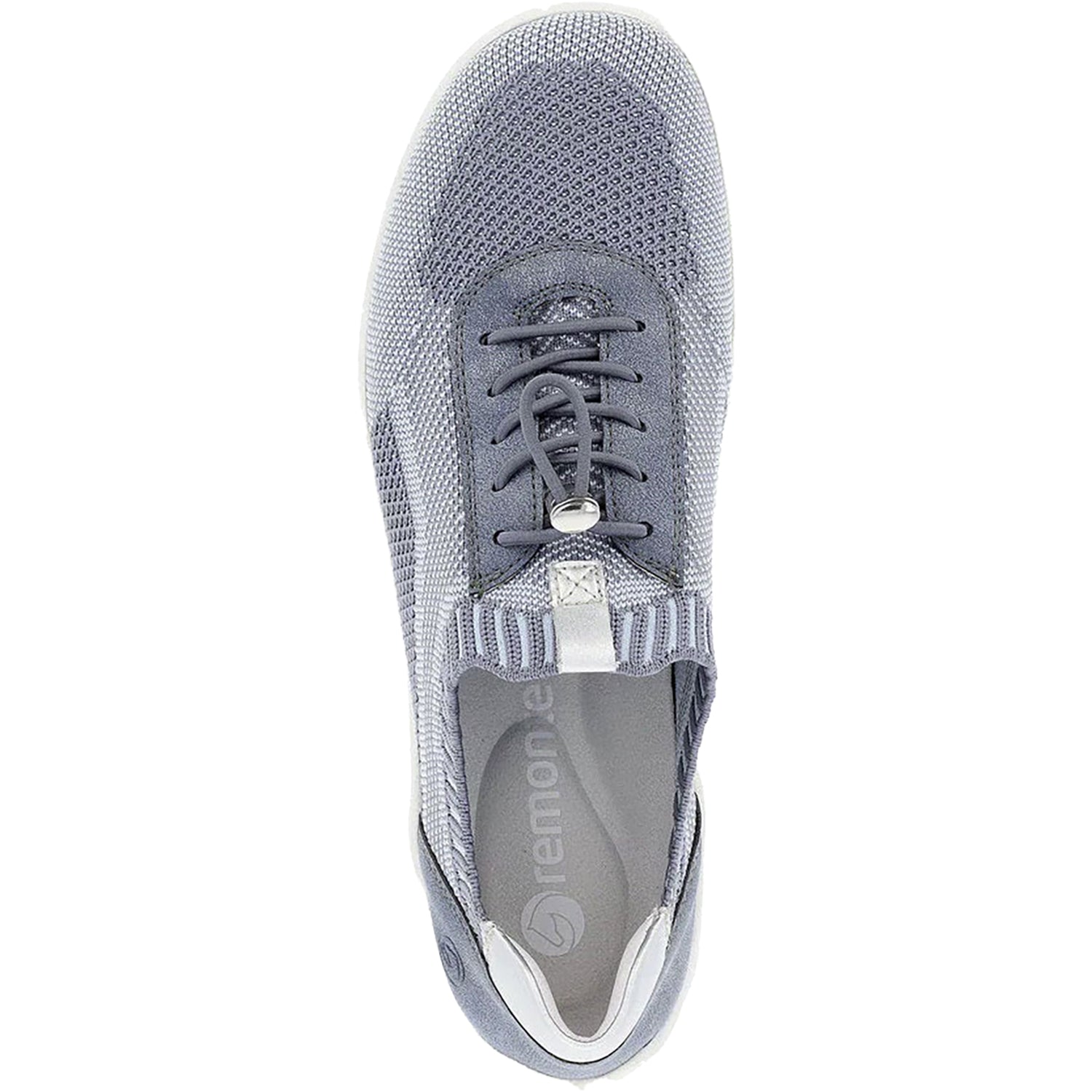 Remonte R3518-15 Liv 18 Women's Sneakers Jean-Ciel/Adria/Silver Stretch Fabric