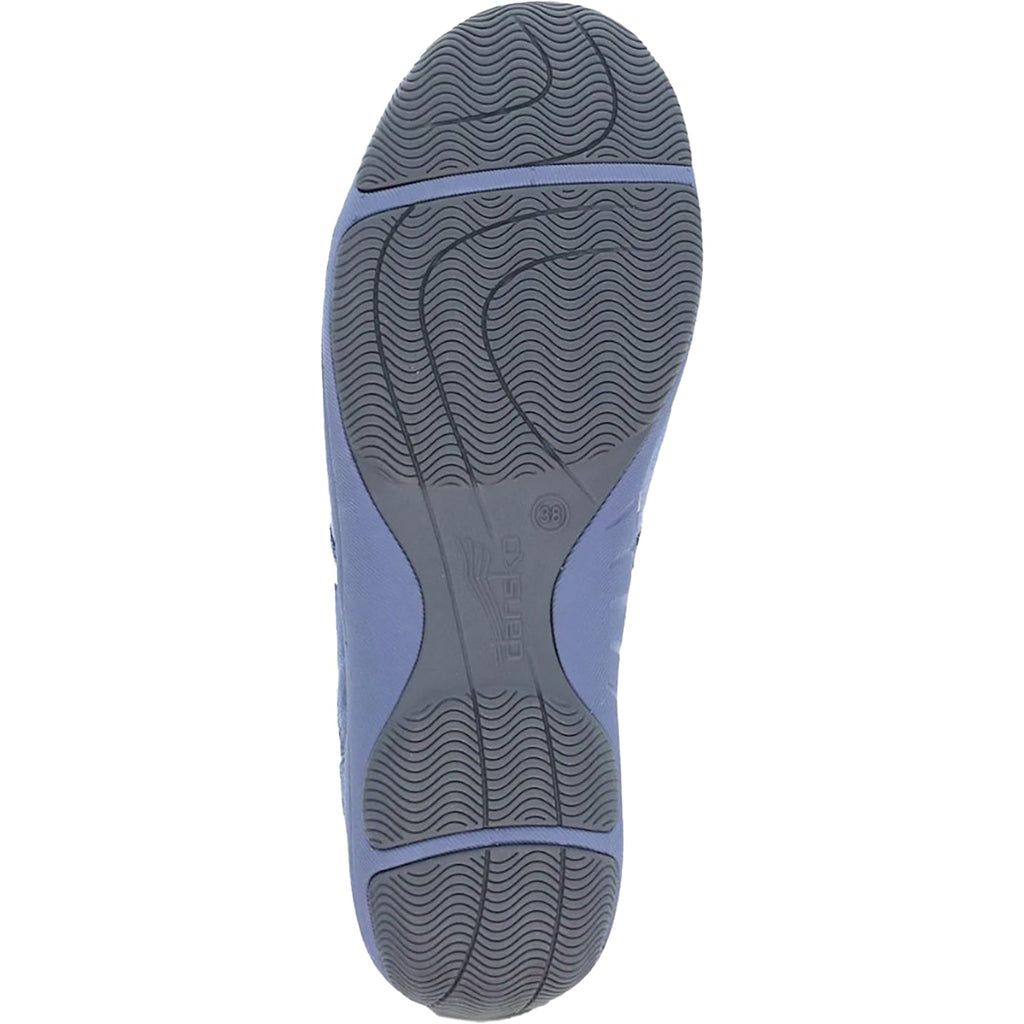 Dansko Harlyn Women's Sneakers Blue Suede