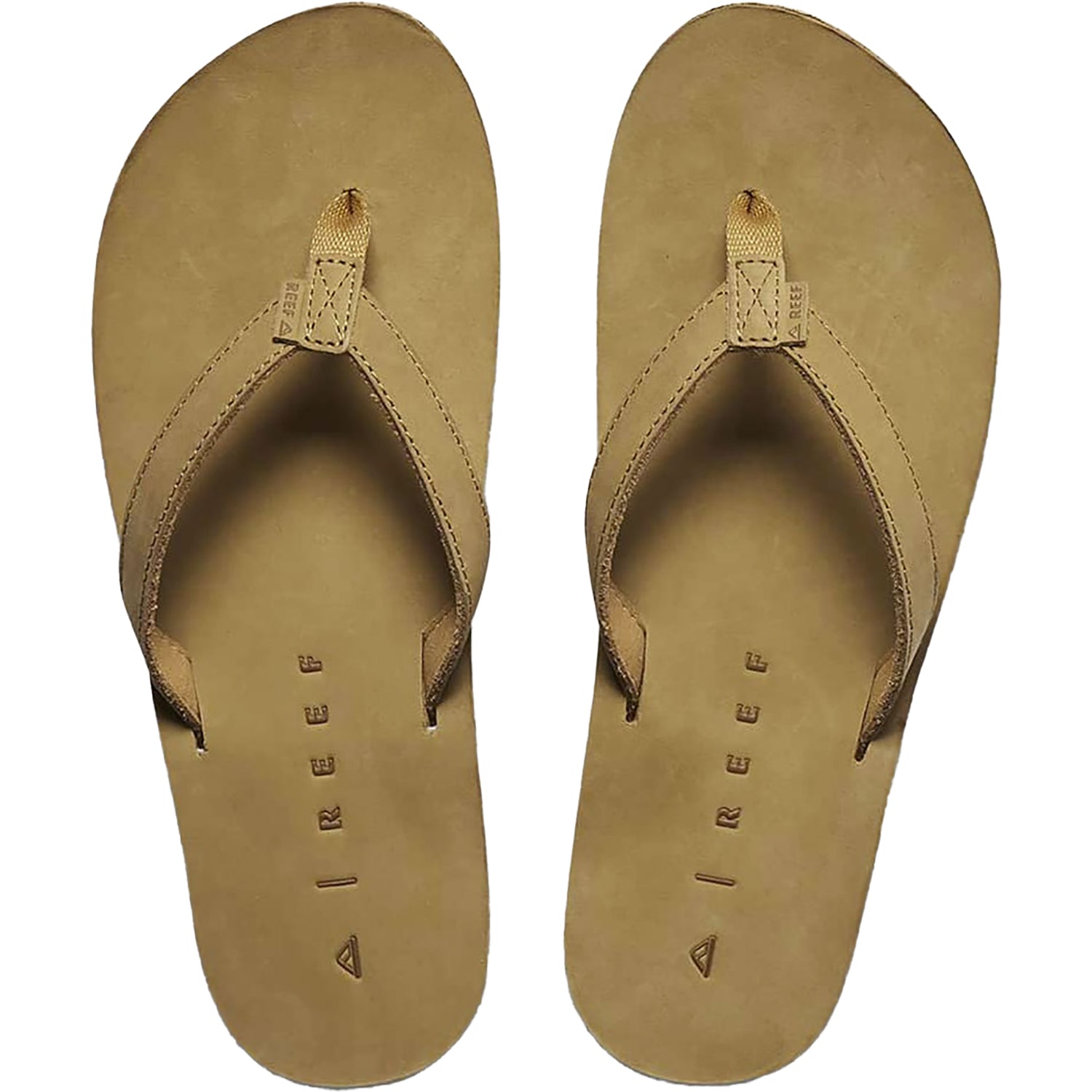 Reef Solana Women's Thong Sandals Tan Leather