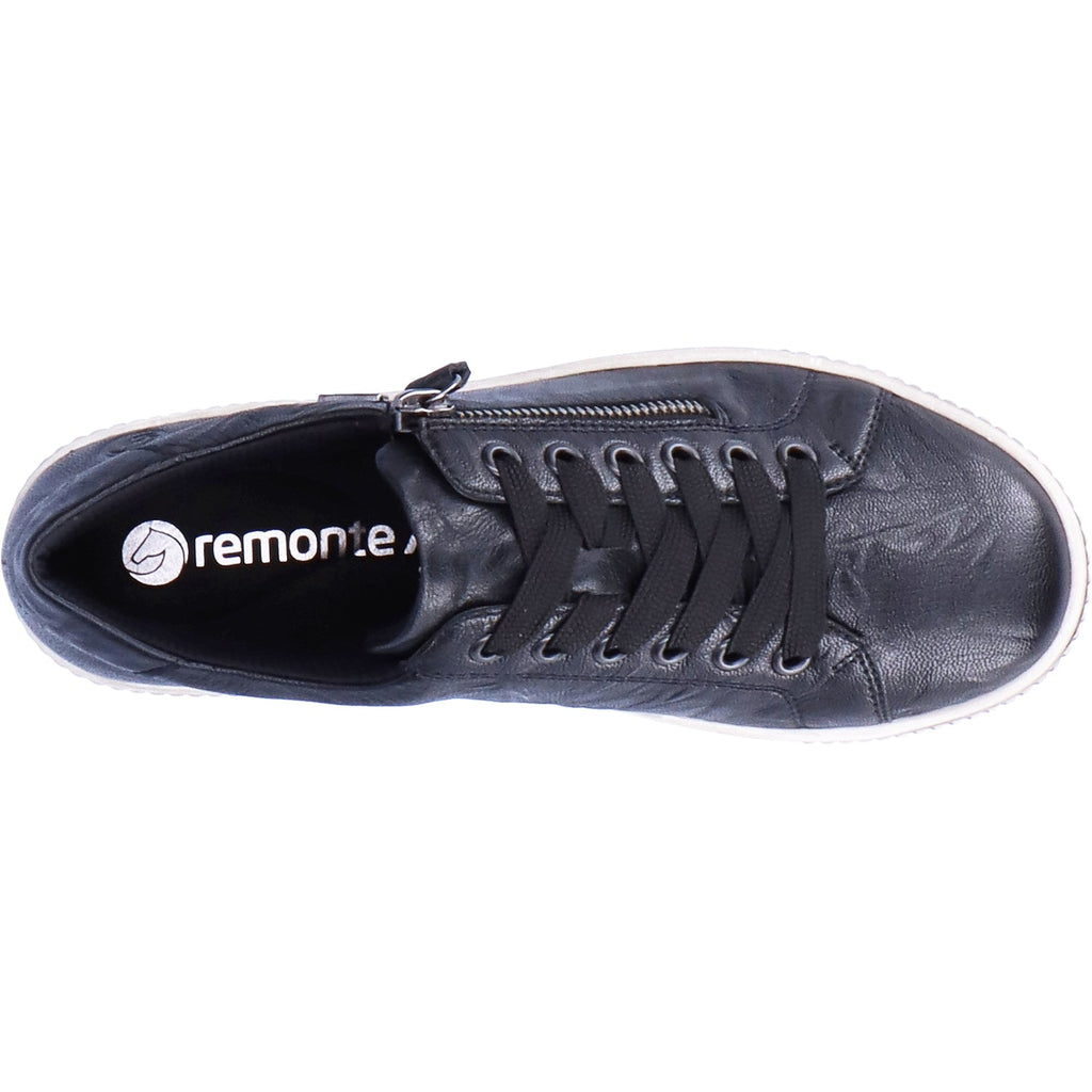 Remonte D0700-00 Maditta 00 Women's Sneakers Black Leather