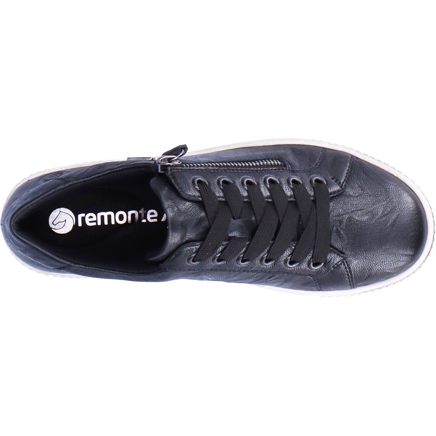 Remonte D0700-00 Maditta 00 Women's Sneakers Black Leather
