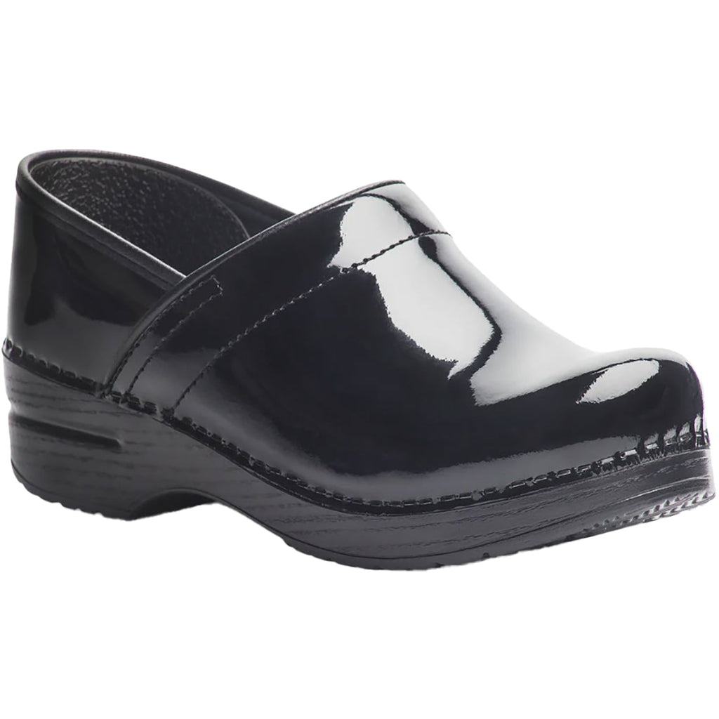 Dansko Professional Women's Clogs Black Patent Leather